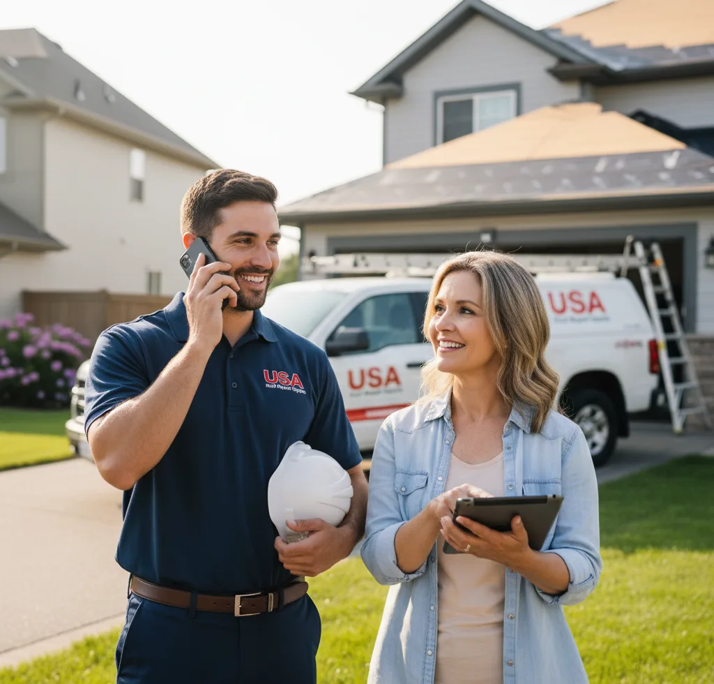 USA Roof Repair Experts customer support in Clarendon Hills